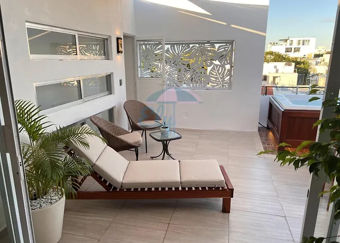 New Penthouse With Private Jacuzzi Playa del Carmen